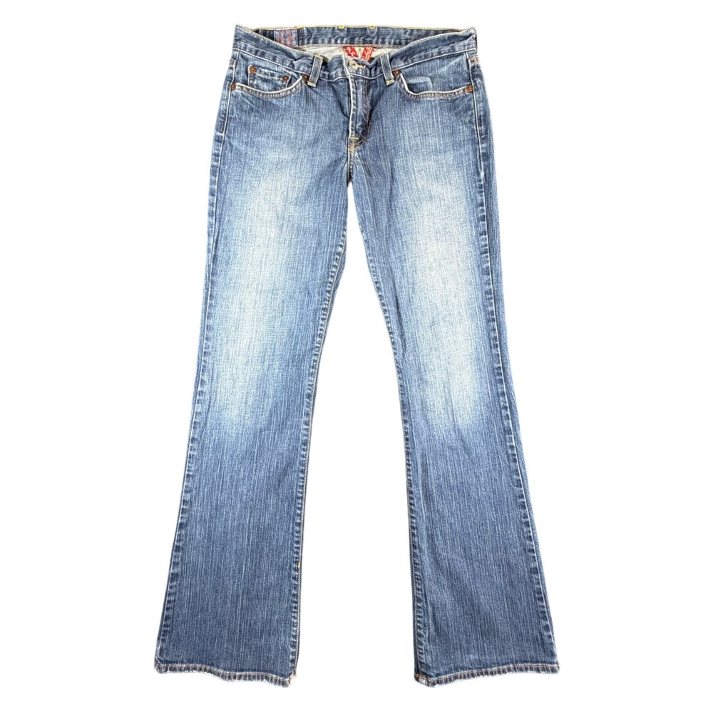 VTG Lucky Brand Sweet N Low Bootcutโ Jeans Womens 8/31 Blue Low Rise Made in USA